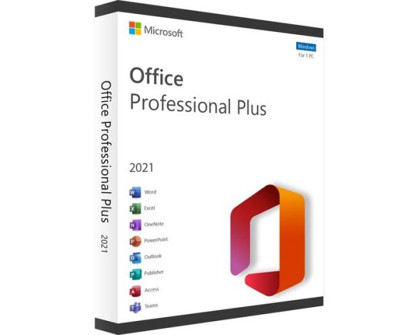 Microsoft Office 2021 Professional Plus License Pro Key 32/64 Bit Activation Key & Softawre 1 Pc