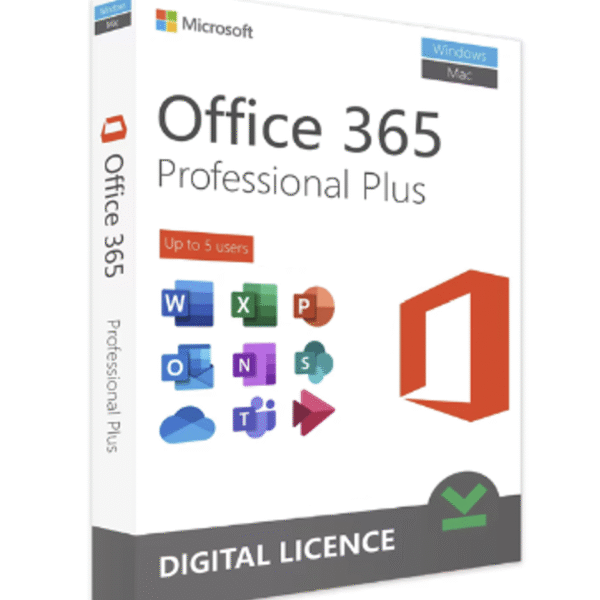 Microsoft Office 365 Lifetime Account for PC/Mac/Tablet – 5 Devices